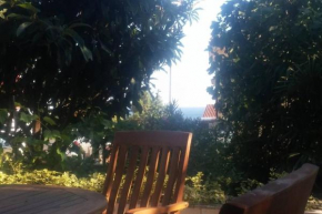 Apartment with terace and garden with sea view